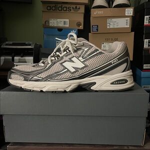 New Balance 740 Men’s Athletic Shoes in Gray and Brown